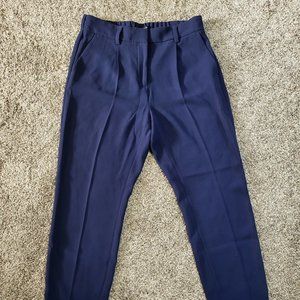 RW & Co High Wasited Ankle Length Pants - Dark Blue